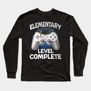 Level Complete Gamer Class Of 2024 Long Sleeve T-Shirt